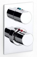 Roca Moai 1/2'' - 1/2'' Built-In Thermostatic Bath Or Shower Mixe - Chrome (5A2946C00)