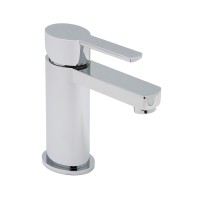 Vado Soho Basin Mixer - Smooth Bodied Without Clic-Clac Waste - chrome (SOH-100SB-CP)