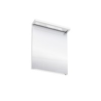 Britton - Aqua Cabinets 600mm illuminated mirror - LED - White (M20W)