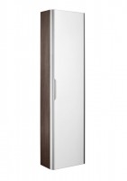 Roca Dama-N Column Unit With Mirror RH W402 x D215 x H1500mm - Dark Textured Wood (856627150)