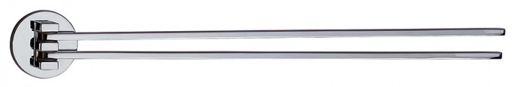 Smedbo Loft Swing Arm Towel Rail 440mm - Polished Chrome (LK326)