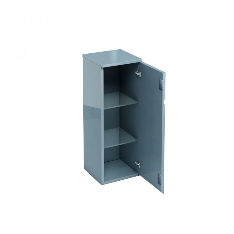 Britton - Aqua Cabinets 300 x 300 Single door double shelf unit - Ocean (D31O)
