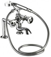 Gioiello Deck Mounted Bath Shower Mixer Kit. Chrome (ZXT6019100)