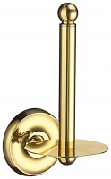 Smedbo Villa Spare Toilet Roll Holder - Polished Brass (V220)