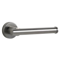 Tecno Steel Spare-Open Toilet Roll Holder - Brushed Steel (122448)