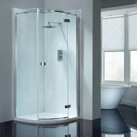 April Showers Prestige? Frameless Single Door Quadrant 800mm - Right (AP8920-R)