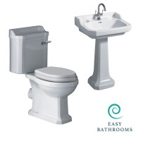 New Hampshire Toilet and Basin Suite (23627)