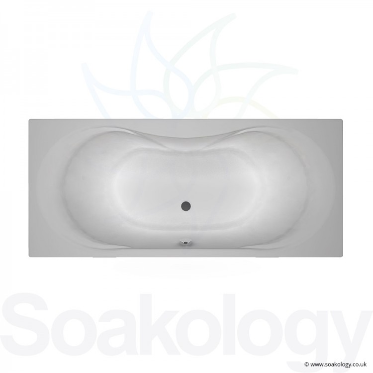 Carron Arc Duo Bath 1700 x 750 x 420mm, Bathtubs | Carronite - White (23.5621)