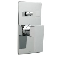 Vado Synergie Concealed Shower Valve - Wall Mounted With Diverter - chrome (SYN-147A-CP)