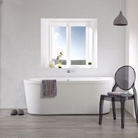 Sage D - Shaped Bath (SK15076)