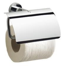 Roca Play Toilet Roll Holder With Cover - Chrome (816056001)