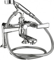 Poulie Deck Mounted Bath Shower Mixer Kit. Chrome (ZXT6055100)