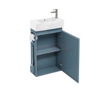 Britton - Aqua Cabinets 250mm All-in-One Vanity unit - Ocean - Compact Range (R50O-CR-1731)
