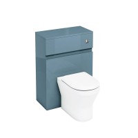 Britton - Aqua Cabinets 600mm back to wall WC unit - with cistern - Ocean (W31O)