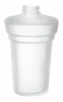 Smedbo Xtra Spare Frosted Glass Soap Container - Frosted Glass (N3351)