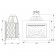 Каминная топка Laudel 900 Decor Onde