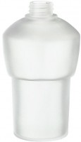 Smedbo Xtra Spare Frosted Glass Soap Container - Type B - Frosted Glass (L372)