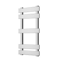Octagon 630 x 300 - Wall Hung Heated Towel Rail - Stainless Steel (RXOC-0630300-SS)
