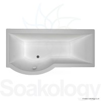 Carron Urban Shower Bath 1700 LH 5mm - White (23.0019L)