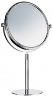 Smedbo Outline Freestanding Shaving Make Up Mirror - Polished Chrome (FK435)