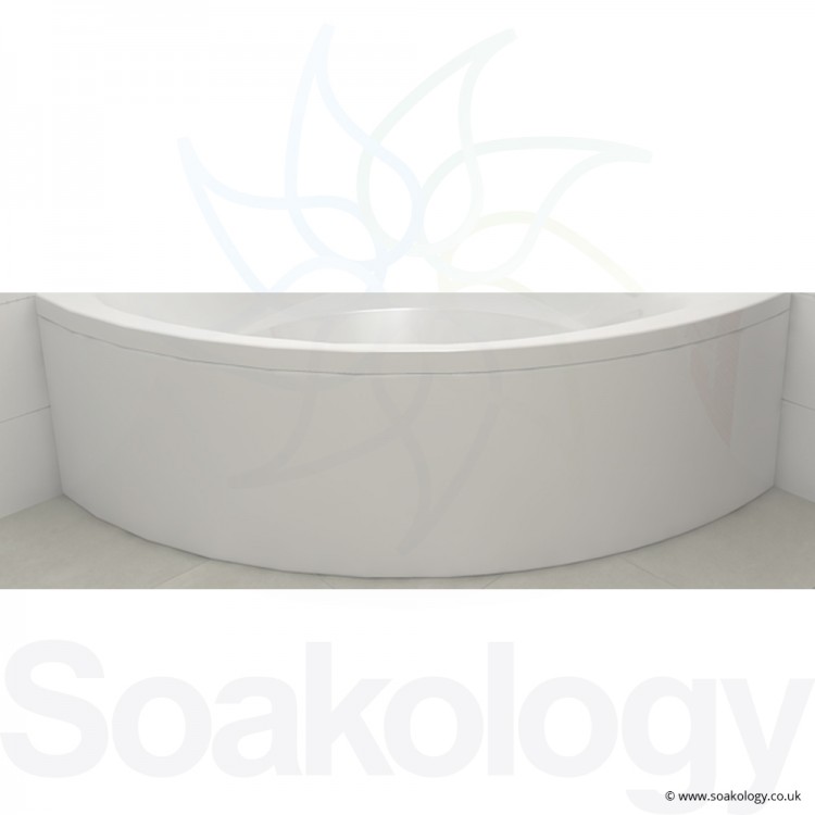 Carron Centennial Corner 1500 x 570mm Bath Panel - 5mm Acrylic - White (23.1161)