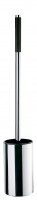 Smedbo Outline Freestanding Round Toilet Brush With Grip - Polished Stainless Steel (FK641)