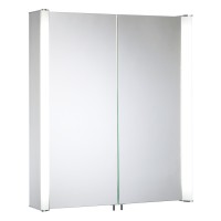 Opal 600mm illuminated Mirrored cabinet (SK3007)
