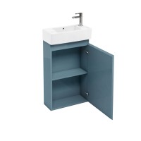Britton - Aqua Cabinets 250mm Floorstanding Vanity unit - Ocean - Compact Range (R20O-CR-1731)