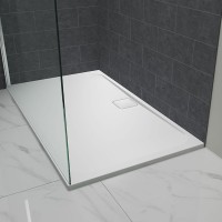 Merlyn - Level25 Rectangular Shower Tray - 1100 x 800 - White (L118RT)