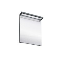 Britton - Aqua Cabinets 600mm illuminated mirror - LED - Black (M20B)