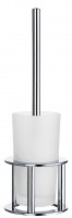 Smedbo Outline Freestanding Toilet Brush With Container - Chrome (FK102)