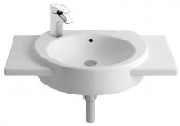 Roca Happening Wall Hung Basin With Wings 800 x 475mm 1TH LH - White (327561LH0)