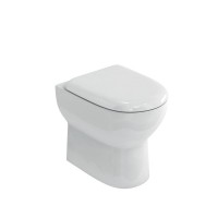 Compact back to wall WC Pack inc Soft Close Seat - White (CM-0004-PACK)