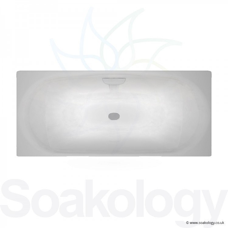 Carron Echelon Bath 1700 x 750 x 420mm, Bathtubs | Carronite without tap ledge - White (23.5831)