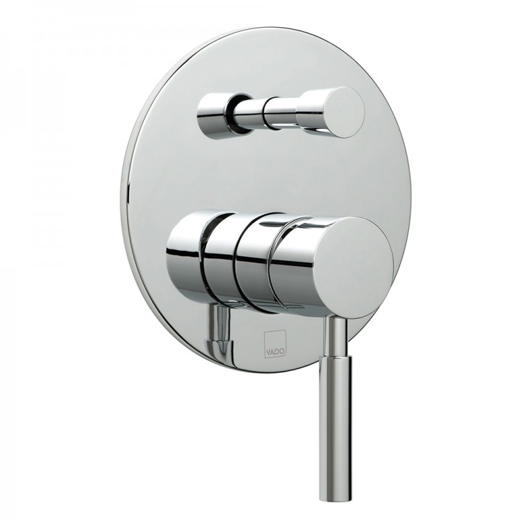 Vado Origins Concealed Wall Mounted Shower Valve With Diverter - chrome (ORI-147A-CP)