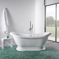 Ascot 1750mm Double Ended Slipper Bath (SK15012)