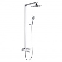 Iso Thermostatic Shower Pack with Bath Filler (21669)