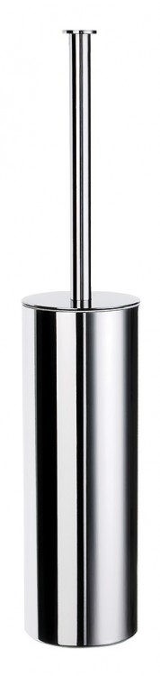 Smedbo Outline Lite Freestanding Round Toilet Brush - Polished Stainless Steel (FK605)