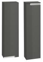 Roca Victoria-N Column Unit RH W250 x D146 x H1100mm - Textured Grey (856661153)