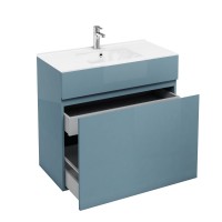 Britton - Aqua Cabinets 900mm Vanity unit With Drawers & Ceramic basin - Ocean - D450 Range (D46O-C9045)