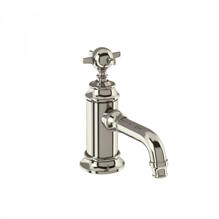 Arcade Single Lever Basin Mixer without Pop Up Waste - Nickel (ARC12)