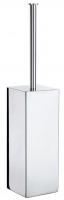 Smedbo Outline Lite Freestanding Square Toilet Brush - Polished Stainless Steel (FK601)