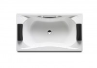 Roca BeCool Double-Ended Acrylic Bath 1900 x 1100mm - White (247989001)