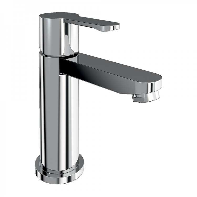 Britton Crystal mini basin mixer without pop up waste - Chrome (CTA8)