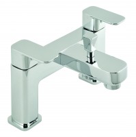 Vado Phase 2 Hole Bath Shower Mixer Single Lever Deck Mounted Without Shower Kit - chrome (PHA-130-CP)