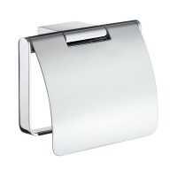 Smedbo Air Toilet Roll Holder with Cover - Polished Chrome (AK3414)