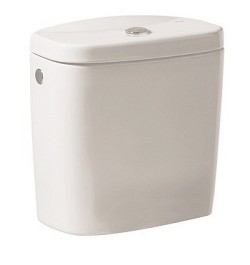 Roca Laura Low Level Cistern Side Supply - White (34130G004)