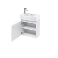 Britton - Aqua Cabinets 305mm Cloakroom Vanity unit - White - Compact Range (R30W-CR-1976)