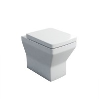 Cube back to wall WC - Series 20 - White (20-1952)