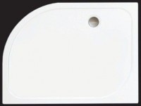 Merlyn MStone Offset Quad Shower Tray 900 x 760 RH - White (D976QR)